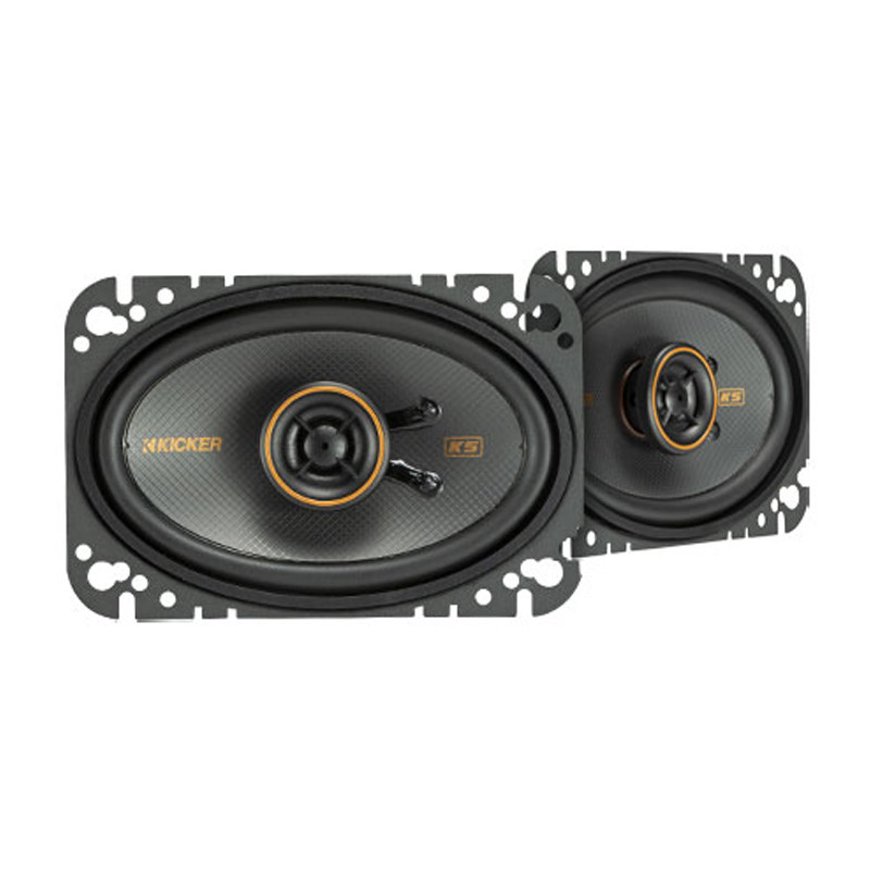Kicker 51KSC4604 KS 4 X 6Inch Co Axial Speakers 150W Peak 75 W RMS