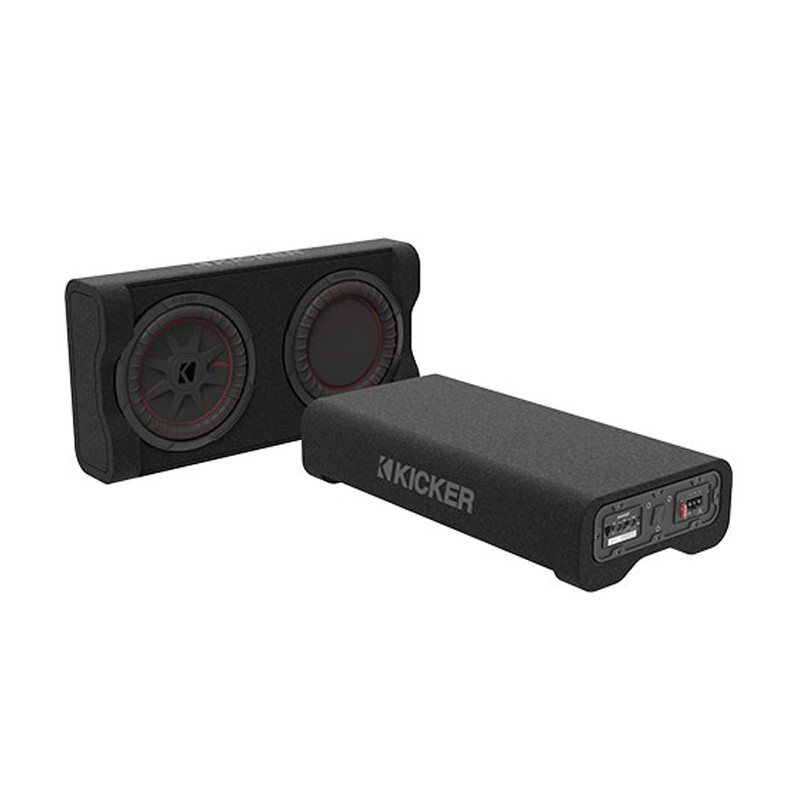 Kicker 51PTRTP10 10 Inch 400w Powered Down Firing Loaded Enclosure