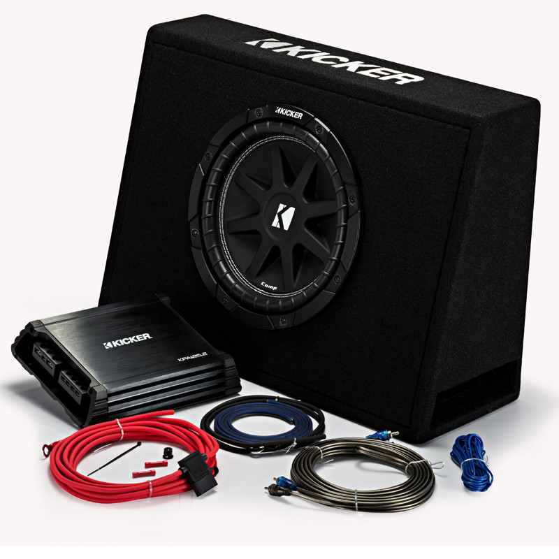 Kkp Kit Kicker 44KKP210 10 Inch subwoofer with amp and wiring kit - www ...