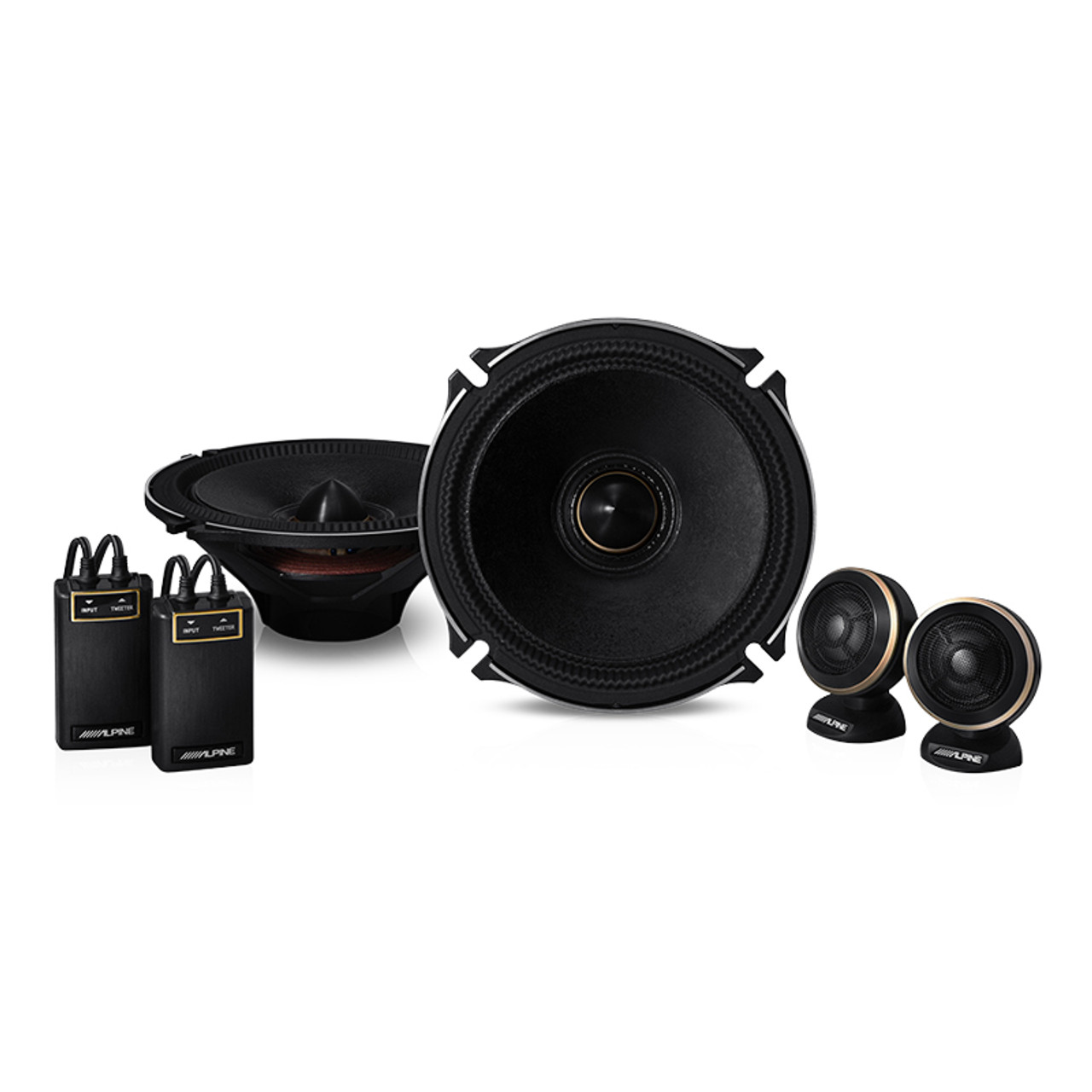 Alpine X-170S X-Premium Sound 6.5″ Component Speakers - www