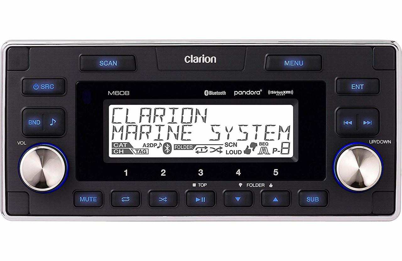 Clarion M508 Marine digital medial receiver with bluetooth www