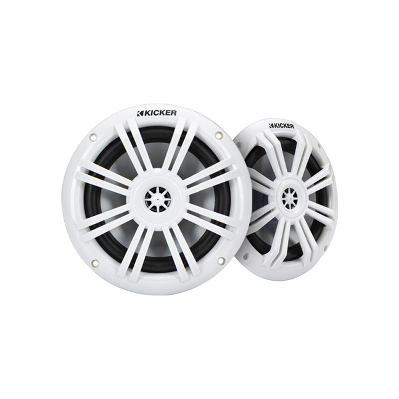 Kicker 49KM604W 6.5" Marine Coaxial speakers www.strathfieldcarradios