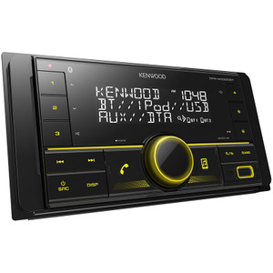 Kenwood DPX-M3300BT Dual Din Sized Digital Media Receiver with Bluetooth