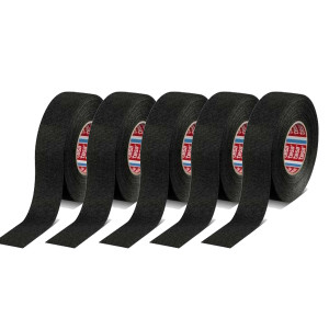 Tesa PET Fleece Tape 25m x 19mm - 5 Pack