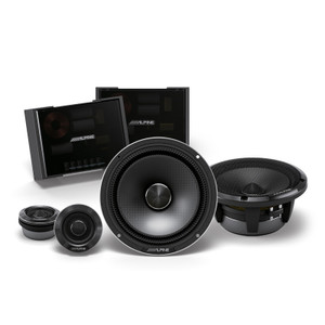 Alpine X-710S X-Premium Sound 7 x 10″ Component Speakers - www