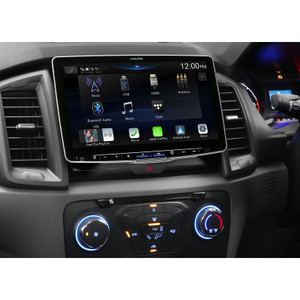 Alpine iLX-F511A Ranger 11 inch head unit installed in Ford Ranger dash