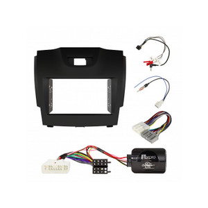 Aerpro FP8063BK Double Din install kit to suit Colorado, Dmax and Isuzu MUX