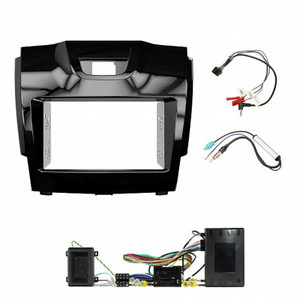 Aerpro FP8063PC Double Din Piano Black Install Kit for Holden Colorado (2014-2016)