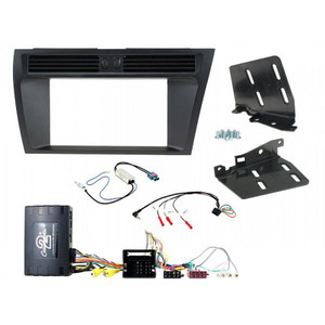 Aerpro FP8494K: Black Double Din Install Kit for Audi A4 & A5 (Amplified & Non MMI)