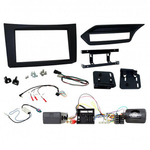 Aerpro FP8558K: Amplified Installation Kit for Mercedes E-Class W212 (Black Finish)