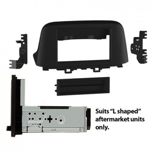 Aerpro FP8460 Double DIN Facia Kit for Hyundai Kona (Black)