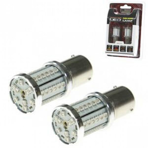 Aerpro BA15S45R BA15S45R Replacement Bulb featuring a Single-Pole Design with 45 red LEDs.