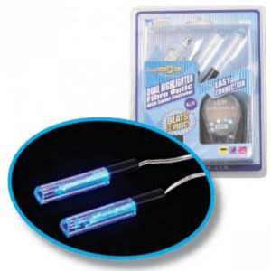 Aerpro EL8B Dual Fiber Optic Headlight Kit in Blue