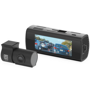 HEMA HM-DVR22 4K 2 channel dashcam with 3.2Inch LCD, In-Built GPS and Wifi, Includes Hardwire Kit
