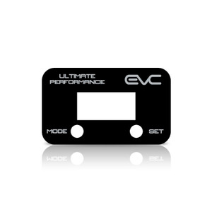 Ultimate9 EVC Faceplate: Black