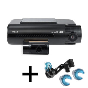 Iroad X10 PRO 4K UHD front and rear dash camera BONUS PHONE HOLDER
