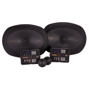 Kicker 51KSS6904 6X9 Inch 150 Watts RMS Component Speakers
