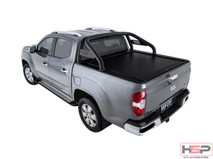 HSP Roll R Cover Series 3.5 Dual Cab Suits Genuine Black A Frame Sports Bar T60