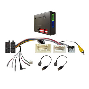 CAC HMT4AK2 harness Compatible with Mitsubishi with Rockford Fosgate, Factory 360 Camera Includes SWC, Camera Retention, USB