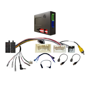 CAC HMT4AK3 harness Compatible with Mitsubishi with Rockford Fosgate, Factory 360 Camera Includes SWC, Camera Retention, USB