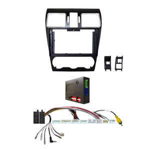 CAC F9SR4K2 9 Inch Fascia Kit Compatible with Subaru Forester Levorg Impreza WRX XV 2015-2018 Harman Kardon