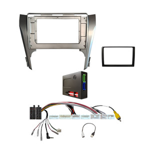 CAC FXTY4K2 9 Inch Fascia Kit Compatible with Toyota Aurion 2012-2015 Dash 2 Factory JBL Amplified 360 Camera