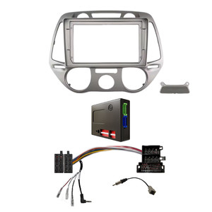 CAC F9HY8K 9 Inch Fascia Kit Compatible with Hyundai i20 2010-2012 Manual