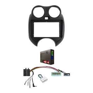 CAC F9NS5K 9 Inch Fascia Kit Compatible with Nissan Micra 2011-2014