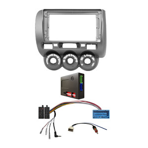 CAC F9HD34K 9 Inch Fascia Kit Compatible with Honda Jazz 2002-2008