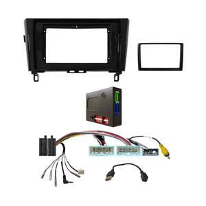 CAC FXNS24K2 9 Inch Fascia Kit Compatible with Nissan Qashqai X-Trail 2014-2022 Dash 2 With Factory Nav or 360 Camera