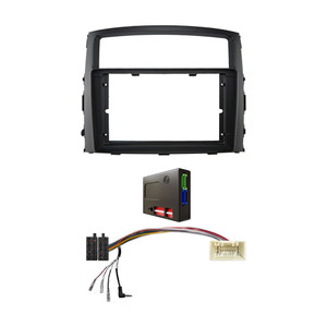 CAC F9MT22K1 9 Inch Fascia Kit Compatible with Mitsubishi Pajero 2006-2014 Dash 1