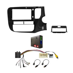 CAC F9MT9K2 9 Inch Fascia Kit Compatible with Mitsubishi Outlander 2013-2019 Standard