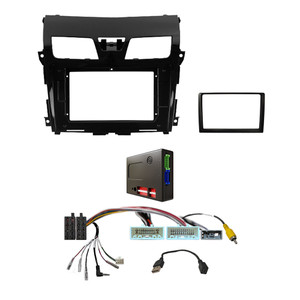 CAC FXNS2K2 9 Inch Fascia Kit Compatible with Nissan Altima 2013-2016 Dash 2 With Factory 360 Camera