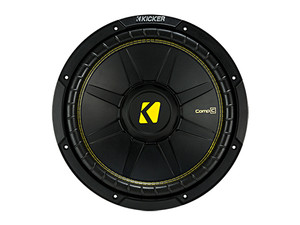 Kicker CWCS124 12" CompC 4 Ohm SVC Subwoofer