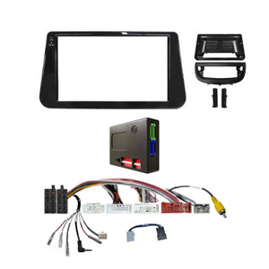 CAC F9MA7K2 9 Inch Fascia Kit Compatible with Mazda 3 2013+ Dash 2