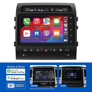 Aerpro AMUTO52 9" Infotainment System for Toyota LandCruiser 200 Series Sahara 2012-2015