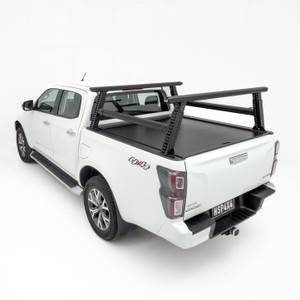 HSP Load Rack Pro Ladder Rack suits Isuzu D-Max Gen 2 MY2012-2020 Fits Dual Cab Tub - Full set (Front & Rear Legs + Joiner Bar)