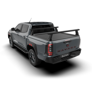 HSP Load Rack JNR Tub Rack suits Nissan Navara D27 2026+ Fits Dual Cab Roll R Cover - Full set (Front & Rear Legs)