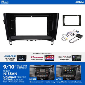Aerpro AKSZ7 9” Installation Kit for Suzuki Jimny 2018-On