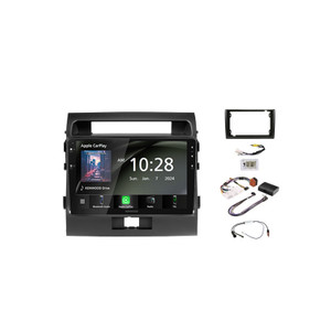 Kenwood 9 Inch Apple Carplay & Android Compatible with Toyota Landcruiser 200 2007-2011