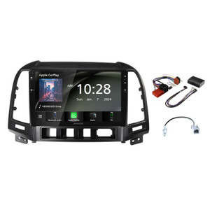 Kenwood 9 Inch Apple Carplay & Android Compatible with Hyundai Santa FE 2009-2012