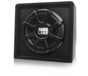 alpine bassline 12 inch subwoofer