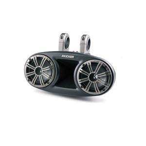 Kicker KMT674 6-3/4 3-Way KM Series Coaxial Marine Speakers