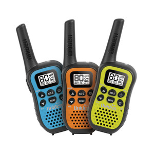 Uniden UH45-3 80 Channel UHF CB Hand Held triple colour pack