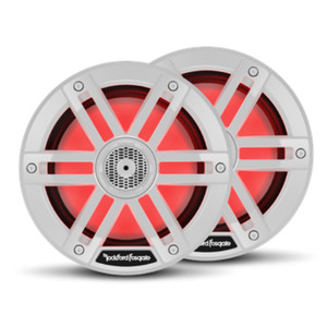 Rockford Fosgate M1 6.5 Color Optix Marine 2-Way Speakers - White