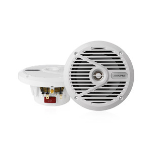 Alpine SPS-M601W Marine 6.5" Coaxial 2-Way Speakers