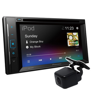 Pioneer AVH-A245BT 6.2″ CD DVD Receiver with BT, iPhone, USB, AUX