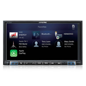 *EX DEMO* NO BOX* Alpine iLX-702D 7-Inch In-Dash Receiver with DAB+, Apple CarPlay & Android Auto