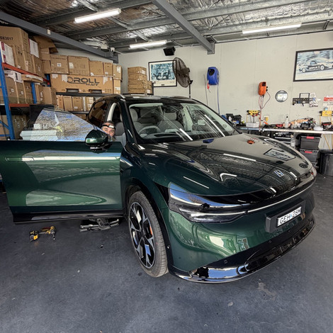 BlackVue ELITE 9 Dash Cam & B-130A Installed in Zeekr 7 | Sydney