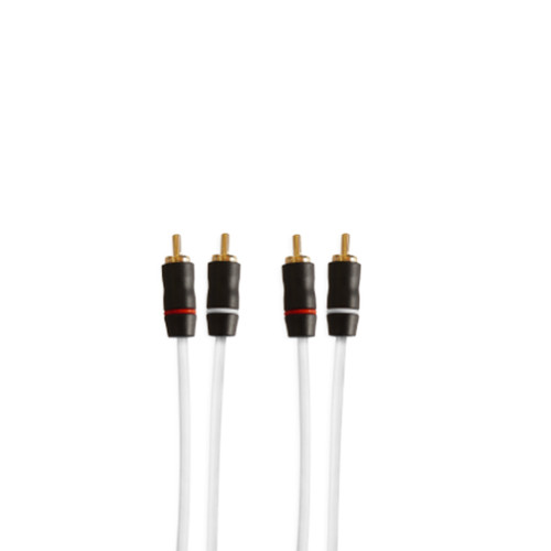 FUsion EL-RCA12 12' Standard 2-Way Twisted Shielded RCA Cable